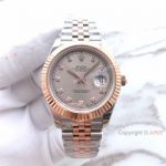  Replica Rolex Datejust 2 Diamond Rolex Replica Watch 2-T Rose Gold Gray Face